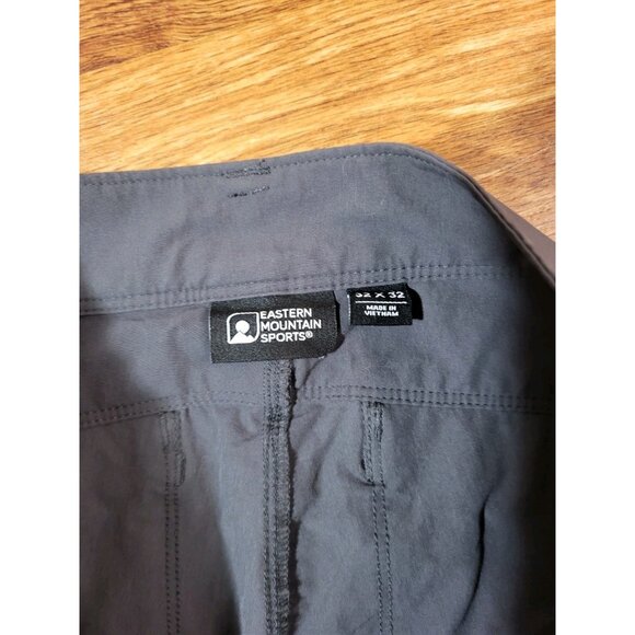 EASTERN MOUNTAIN SPORTS Pants Convertible Hiking Outdoor Performance 32x32 - Picture 4 of 5